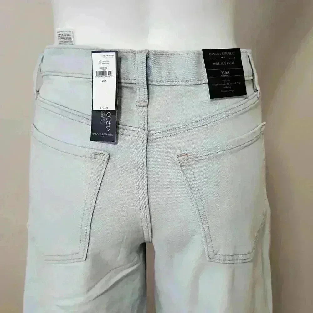 Banana Republic Wide-Leg Crop Jean - Picture 10 of 11